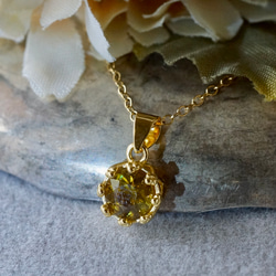 送料無料】7月誕生石 再販x4 ブラウン スフェーン ペンダントトップ