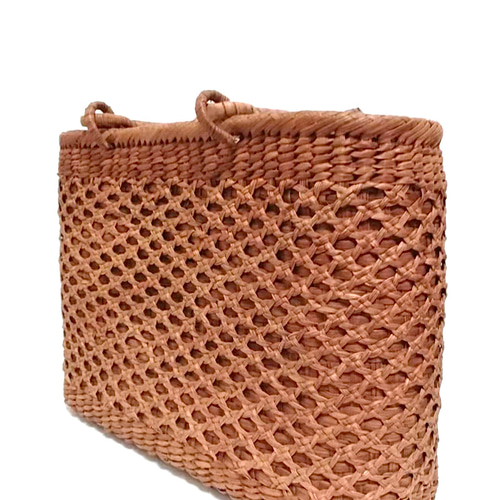 山葡萄バッグ龍網編み 山葡萄バッグ高級極細台形龍網編み かごバッグ 山葡萄バッグ魅力