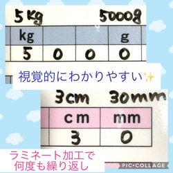 単位早見、計算表　家庭学習　算数教材　 2枚目の画像