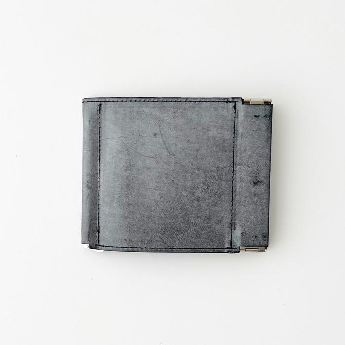 ［ゴーストレザー]　マネークリップ [ESP-6705]ブラック