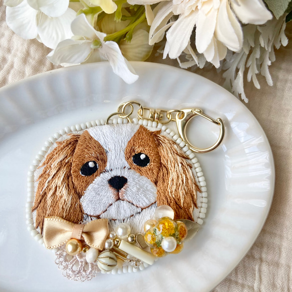 キャバリア　ビーグル　愛犬 ankoわんこシリーズ　バッグチャーム　キーホルダー キャバリア ビーグル 愛犬 ankoわんこシリーズ バッグチャーム