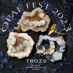 【054 Opal Fest 2023】 オパール 鉱物原石 チェーンブレスレット 天然石 アクセサリー 7枚目の画像