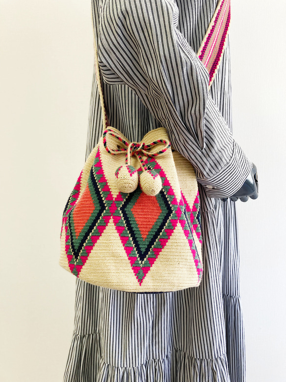 lunaopera wayuu シングルスレッドショルダーBAG col E 2枚目の画像