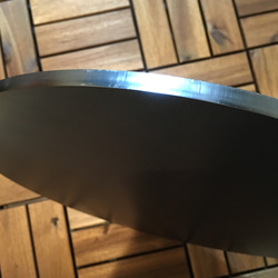 金属ブラシ磨き加工！ホームパーティに本格クレープ！直径33cm9mm厚 3枚目の画像