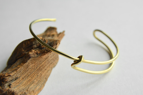 accessories mau｜バングル 4cm　ブラス（真鍮）　ブレスレット accessories mau｜バングル 4cm ブラス（真鍮） ブレスレット