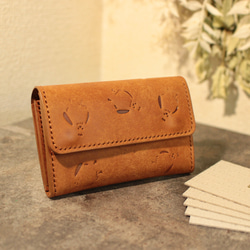 おまけ付き】シマエナガ好き イタリアンレザーのブックカバー 文庫本