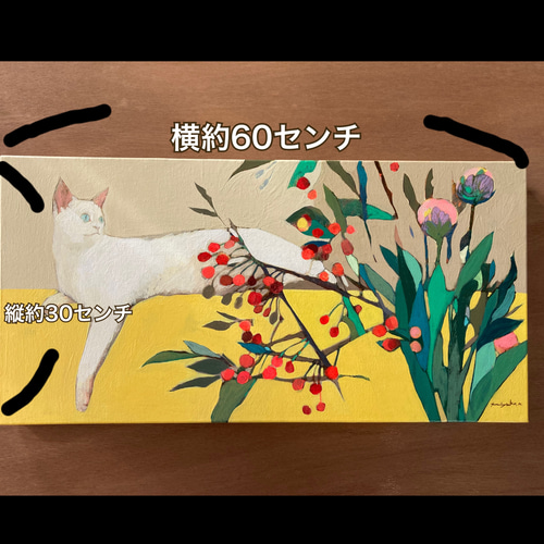 絵画。原画☆キャンバスF20【子猫たちのソファーでの幸せな瞬間に属する】 絵画。原画☆キャンバスF10【かわいい猫たちが一緒に香ばしいお