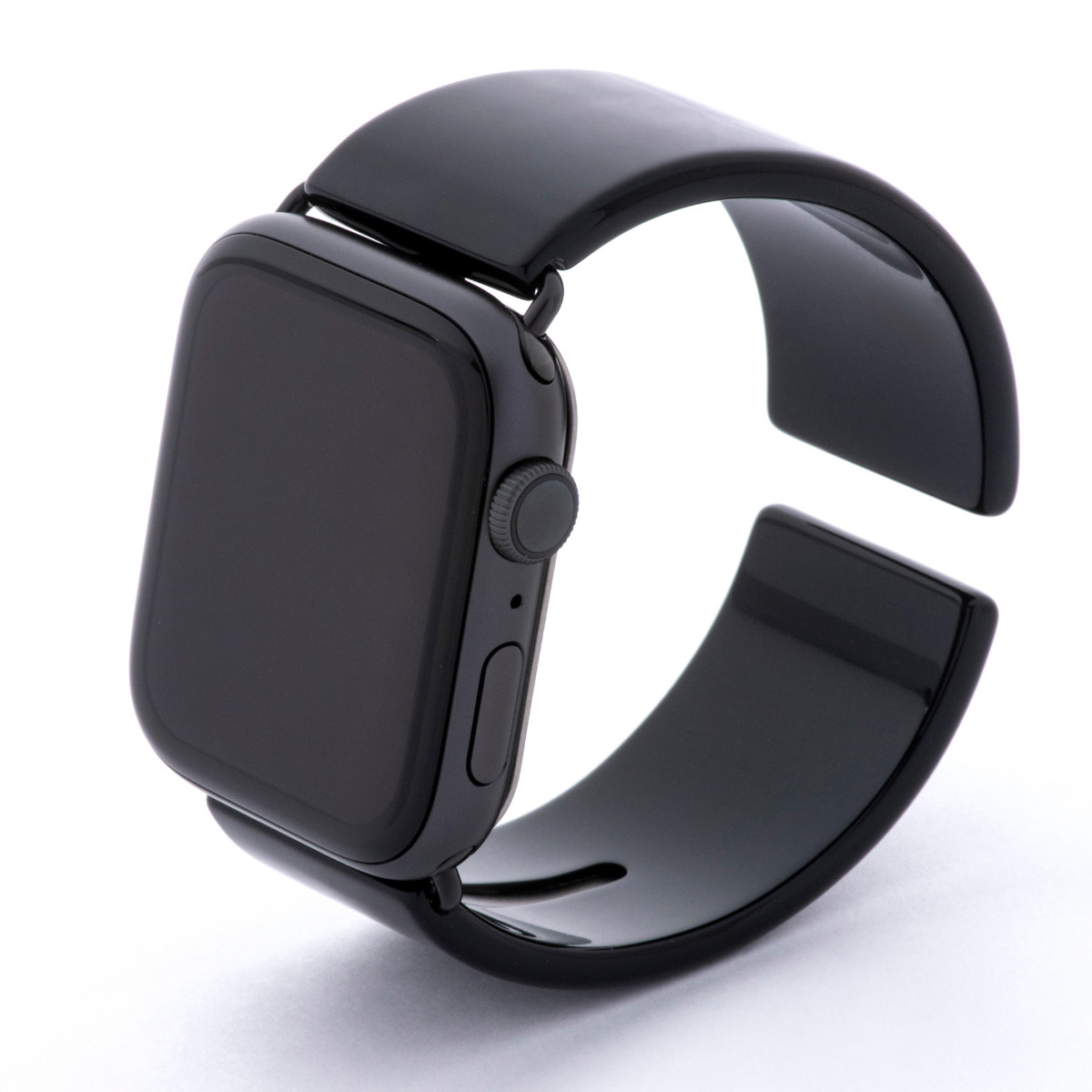 エアバングル』ピアノブラック Apple Watch アップルウォッチ