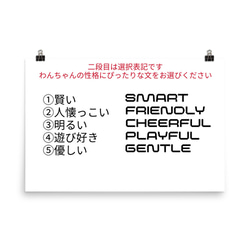 ポメラニアン＜犬種記号＞オリジナルTシャツ  カラー選択　 犬　ペット　クルーネック 愛犬　名入れ可 6枚目の画像