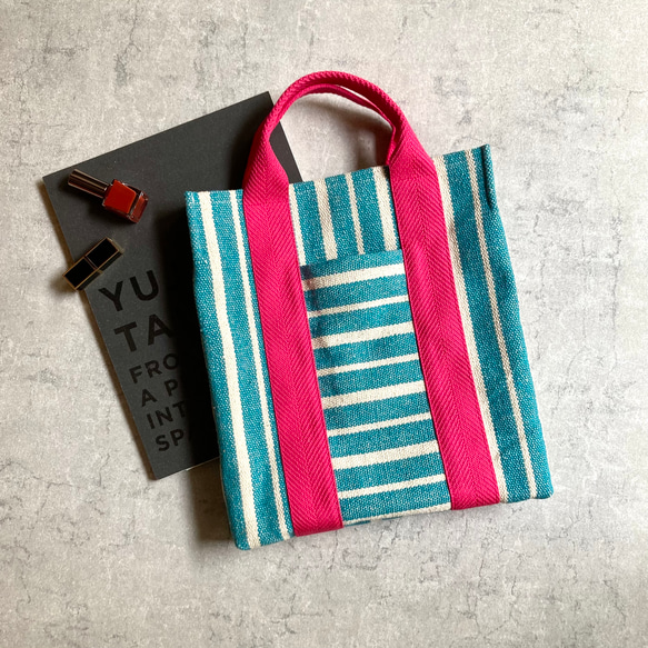 ハンドメイド作家作 フランス直輸入椅子柄ファブリックの