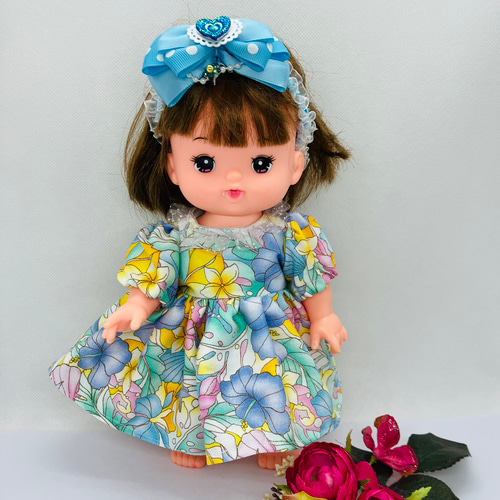 メルちゃんのお洋服 メルちゃん ワンピース ヘアバンドつき メルちゃん  