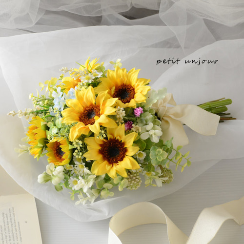 ドライフラワー 小さなひまわり ドライフラワー］ゴッホのひまわり 商品ページ - 土と風の植物園