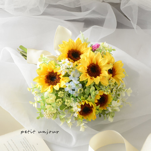 造花　ブーケ 造花】MAGIQ東京堂/セシルチューリップブーケ #2 PINK ピンク