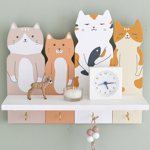 Amazon.co.jp: 猫 絵画 ポスター 動物 アートパネル 猫の絵 玄関