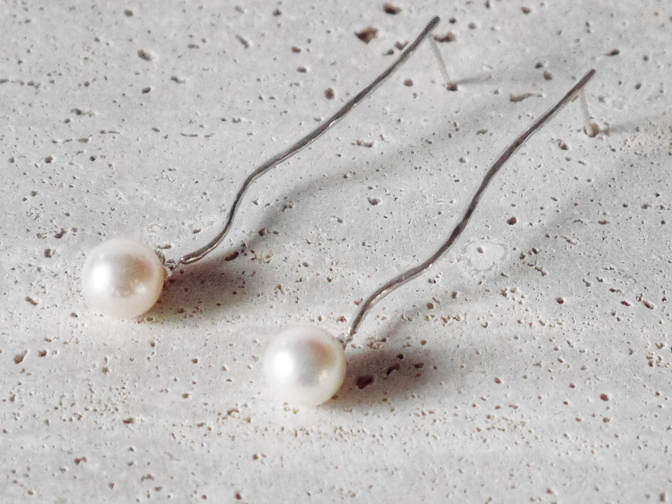 一点物★Asymmetry pierce（アコヤ*sv）