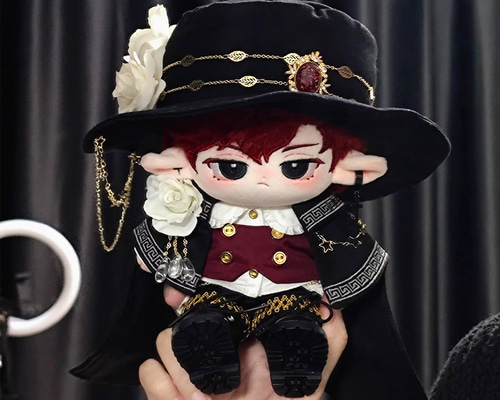 ぬいぐるみ服 ぬい服 礼服 伯爵 20cm 着せ替え かっこいい 帽子 貴属風 dfe3b0ffdcb8d6c75f0ffbeabc535e