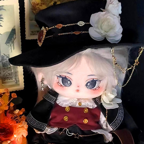 20cmぬいぐるみ服 着せ替えぬいぐるみ かわいい 椿伯爵セット