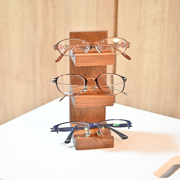 メガネスタンド 眼鏡 サングラス ディスプレイ ホルダー 収納 手作り