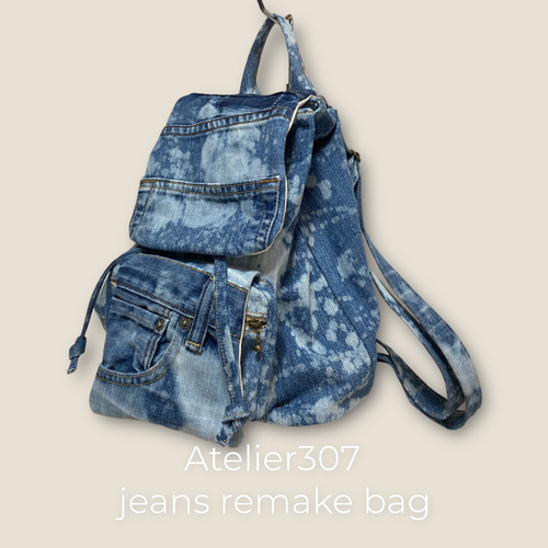 デニムリメイク／back pack／リュック