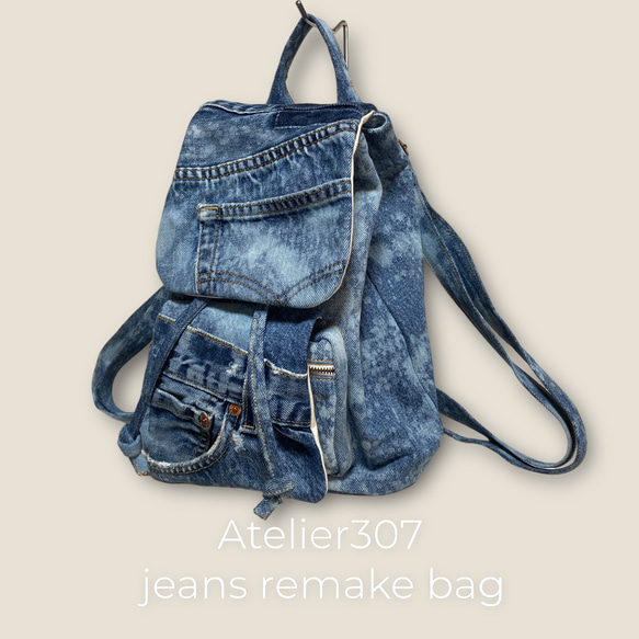 デニムリメイク／back pack／リュック