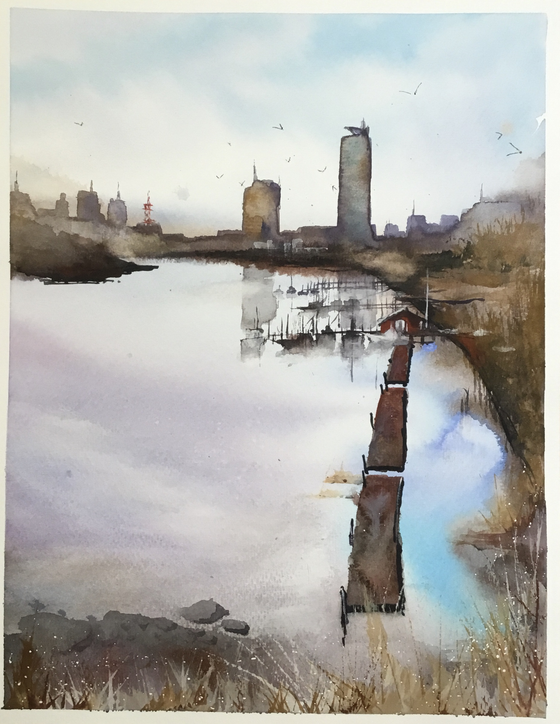 絵画　作品　手描き　原画 絵画　作品　手描き　原画