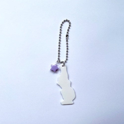 【2025A/W新作★送料無料】 キーホルダー レジン カワイイ ニワトリ ボールチェーン キーホルダー・アクリルキーホルダー