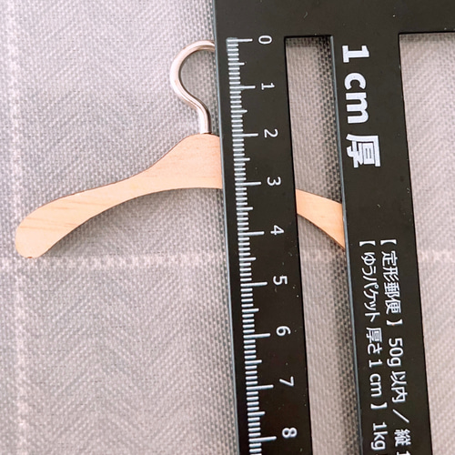 ソランちゃん服用ハンガー BJDドール用ハンガー 天然木製ハンガー10本