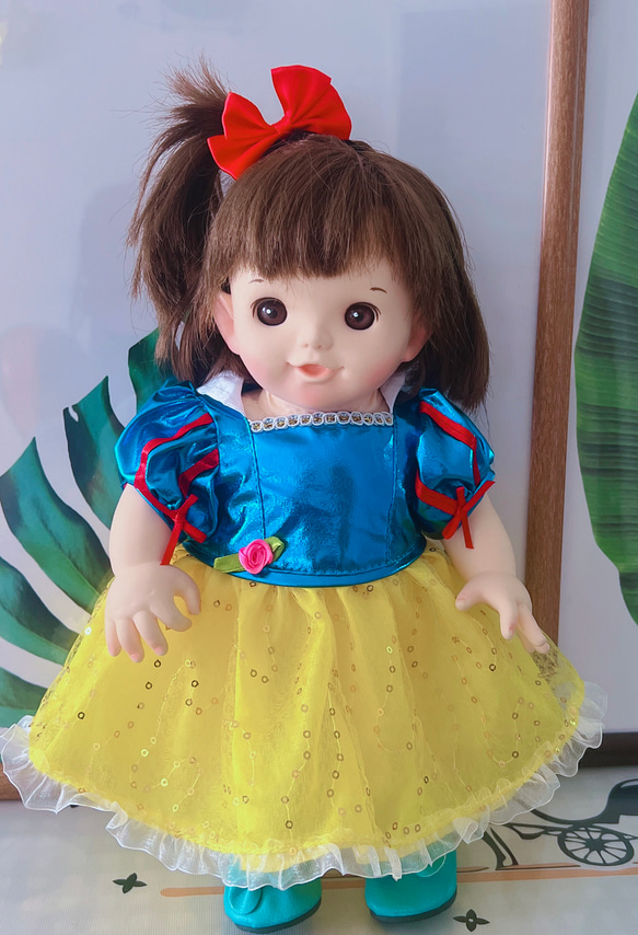 お風呂ぽぽちゃん着られる服 柔らかい肌ぽぽちゃん用の服 キラキラ