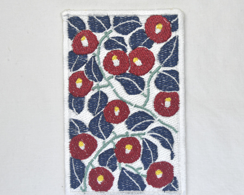 作り帯 刺繍 椿 キラキラ 作り帯 刺繍 椿 キラキラ 作り帯 刺繍 椿 キラキラ