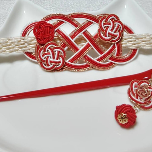 knot ロープバッグ 赤 ART knot ロープバッグ 赤 ART