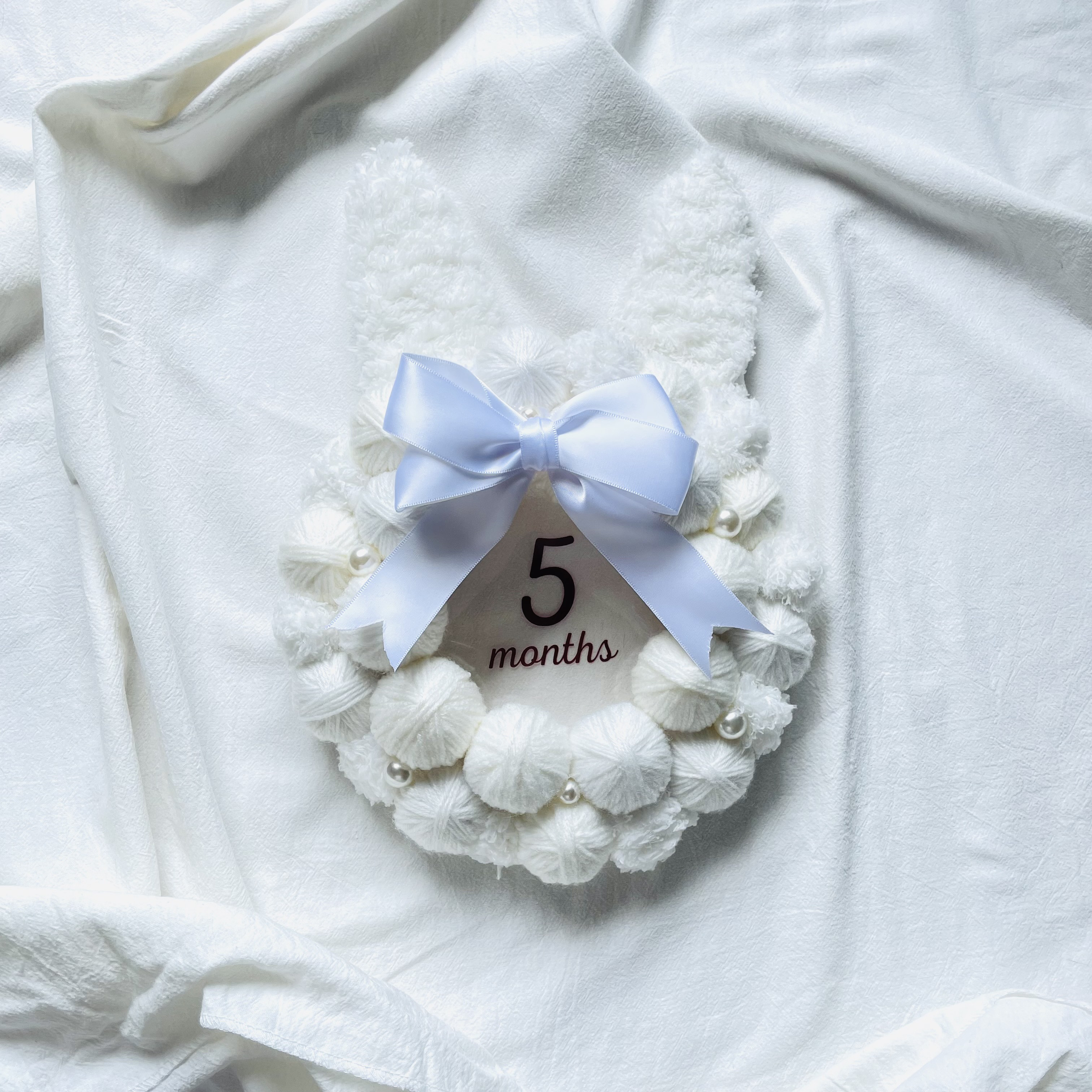 ニットリース～うさぎリース