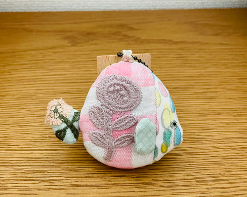 ︎︎◌1点もの︎︎◌⚮̈ミナペルホネン ハンドメイド⚮̈お魚さん