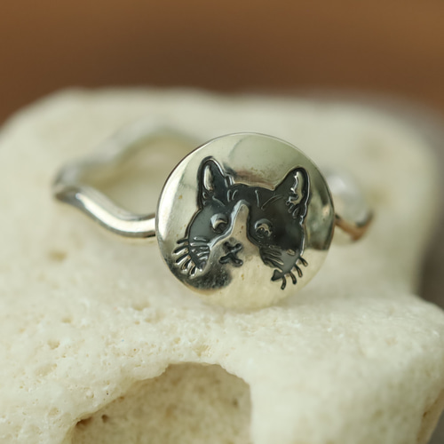 SHENA 猫モチーフ シルバーリング SHENA 猫モチーフ シルバーリング