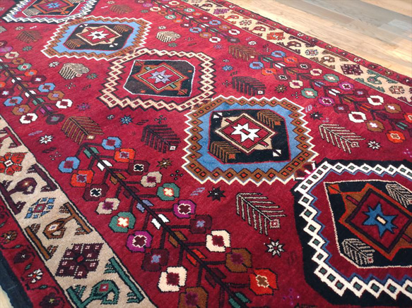 部落地毯展]波斯地毯Baluchi Kashkri Bakht客廳187x110cm NT17000 第9張的照片