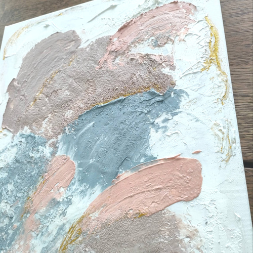 油絵 / (歩音ぼの) 原画、抽象画、テクスチャーアート