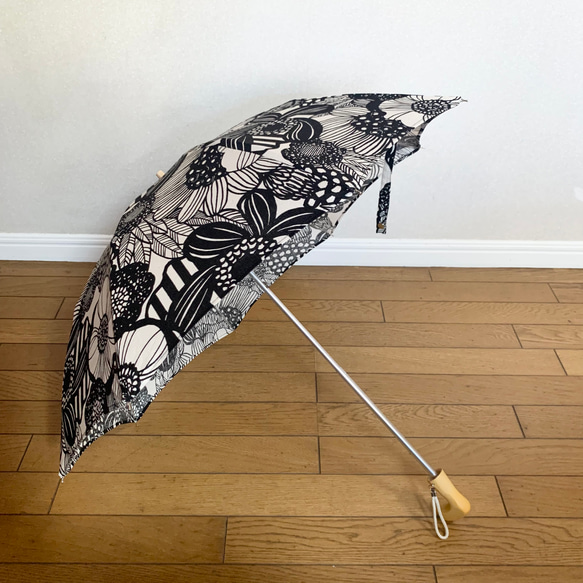 折りたたみ日傘 袋付き【受注製作】 5枚目の画像