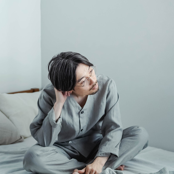 wafu】リネンパジャマ 心地よい眠りの時間が手に入る リネン