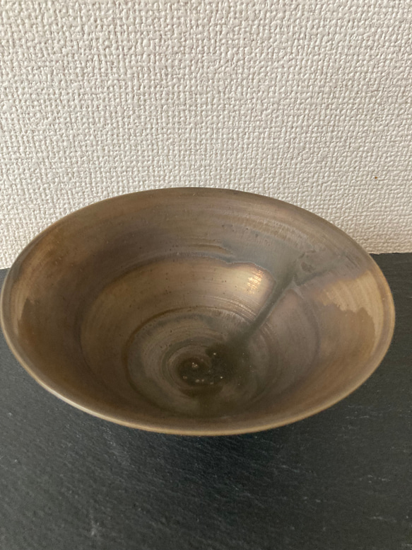 ブロンズ釉　鉢 2枚目の画像