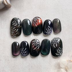 オーダーネイルチップNo.65 夏 花火 浴衣ネイル オーダーネイルチップNo.65 夏 花火 浴衣ネイル オーダーネイル