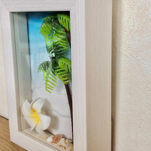 海レジンアート 海アート ハワイ 立体アート インテリア雑貨 フォト