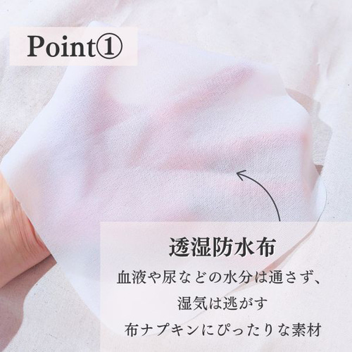肌感ふんわり布ナプキン 〈Sサイズ〉╱よろこびのうた その他