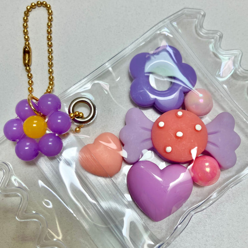ガチャ詰めポーチ キャンディバック  ガチャ　じゃらじゃらキーホルダー キャンディバックキーホルダー じゃらじゃらキーホルダー ガチャ