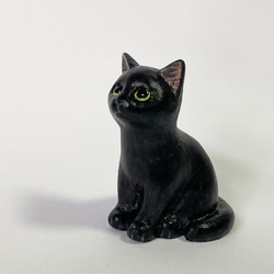 黑貓雕像 第4張的照片