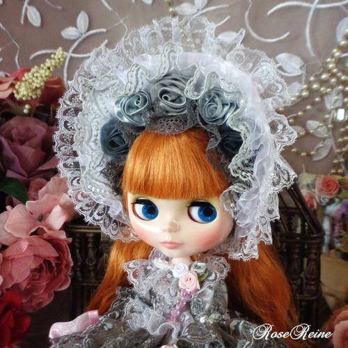 ロリータロマンス 夢見る乙女のエンジェルグレーボリュームフリル