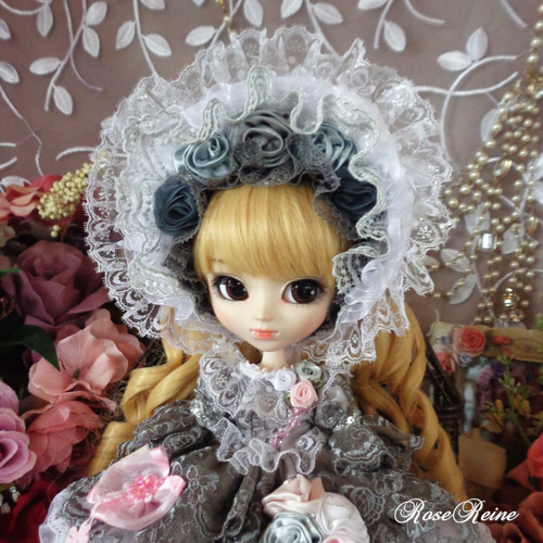 ロリータロマンス 夢見る乙女のエンジェルグレーボリュームフリル