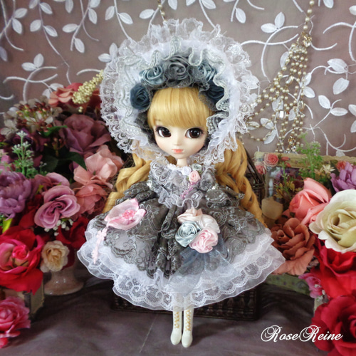 限定価格セール！ ロリータロマンス 夢見る乙女のエンジェルグレーボリューム 着せ替え服・アウトフィット