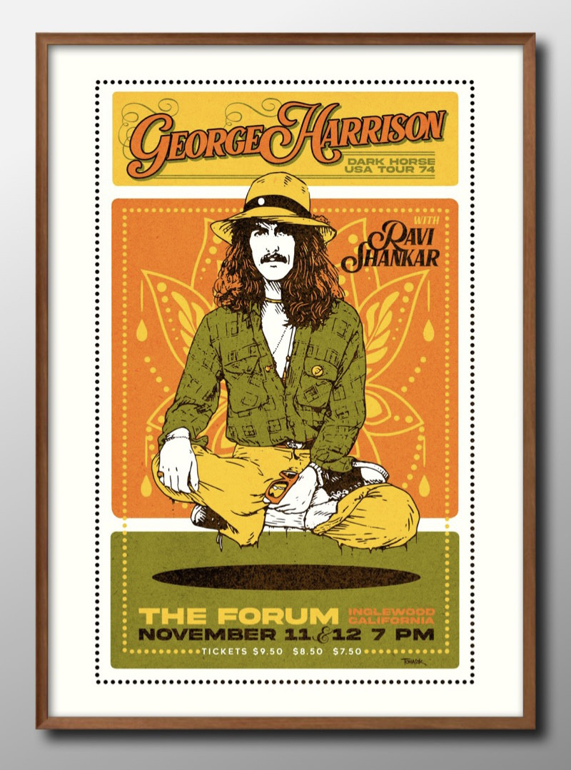 ジョージハリスン ヴィンテージポスター dark_horse_poster_720x.png?v=