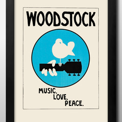【額縁付き】 WOODSTOCK ウッドストック A2ポスター 額縁付き】 WOODSTOCK ウッドストック A2ポスター - メルカリ