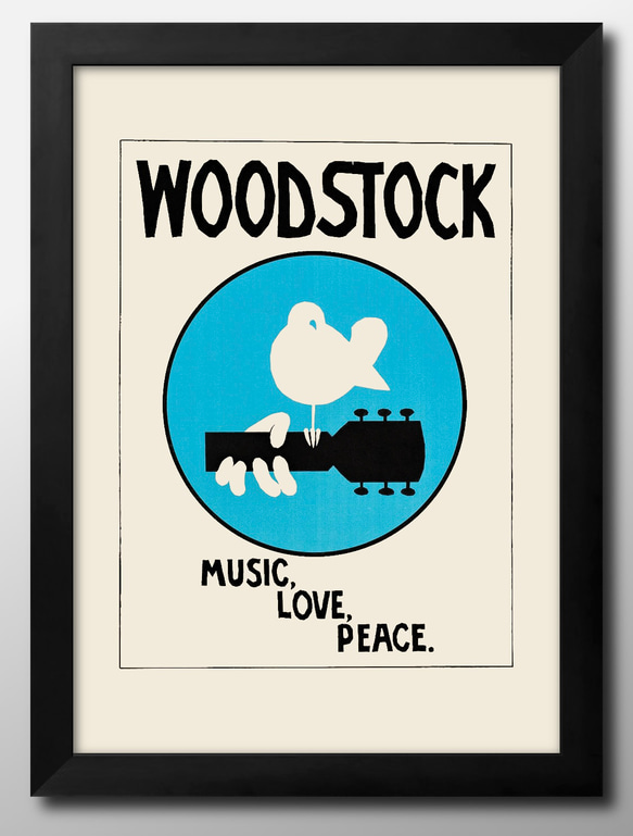 【額縁付き】 WOODSTOCK ウッドストック A2ポスター 額縁付き】 WOODSTOCK ウッドストック A2ポスター - メルカリ
