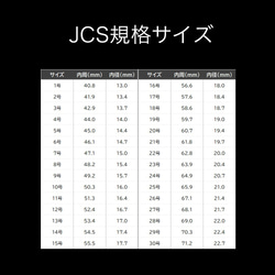 シックバンドオープンリング 7〜9号対応 指輪 / efr07 7枚目の画像